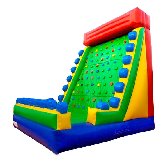 Inflable muro de escalada